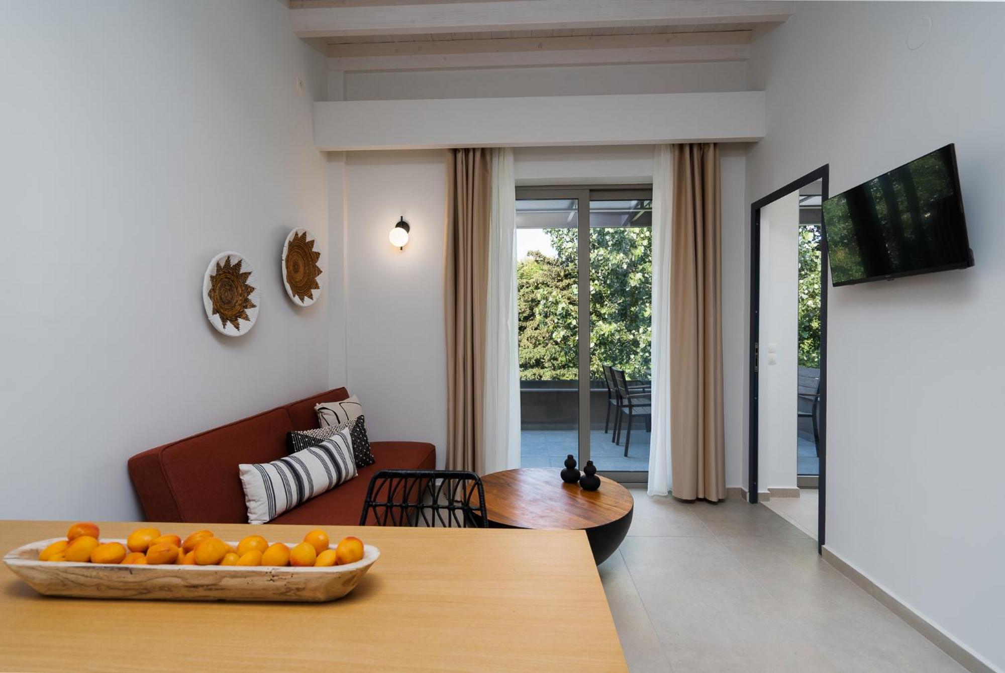 Funtuki Seaside Apartments Leptokaryá Phòng bức ảnh