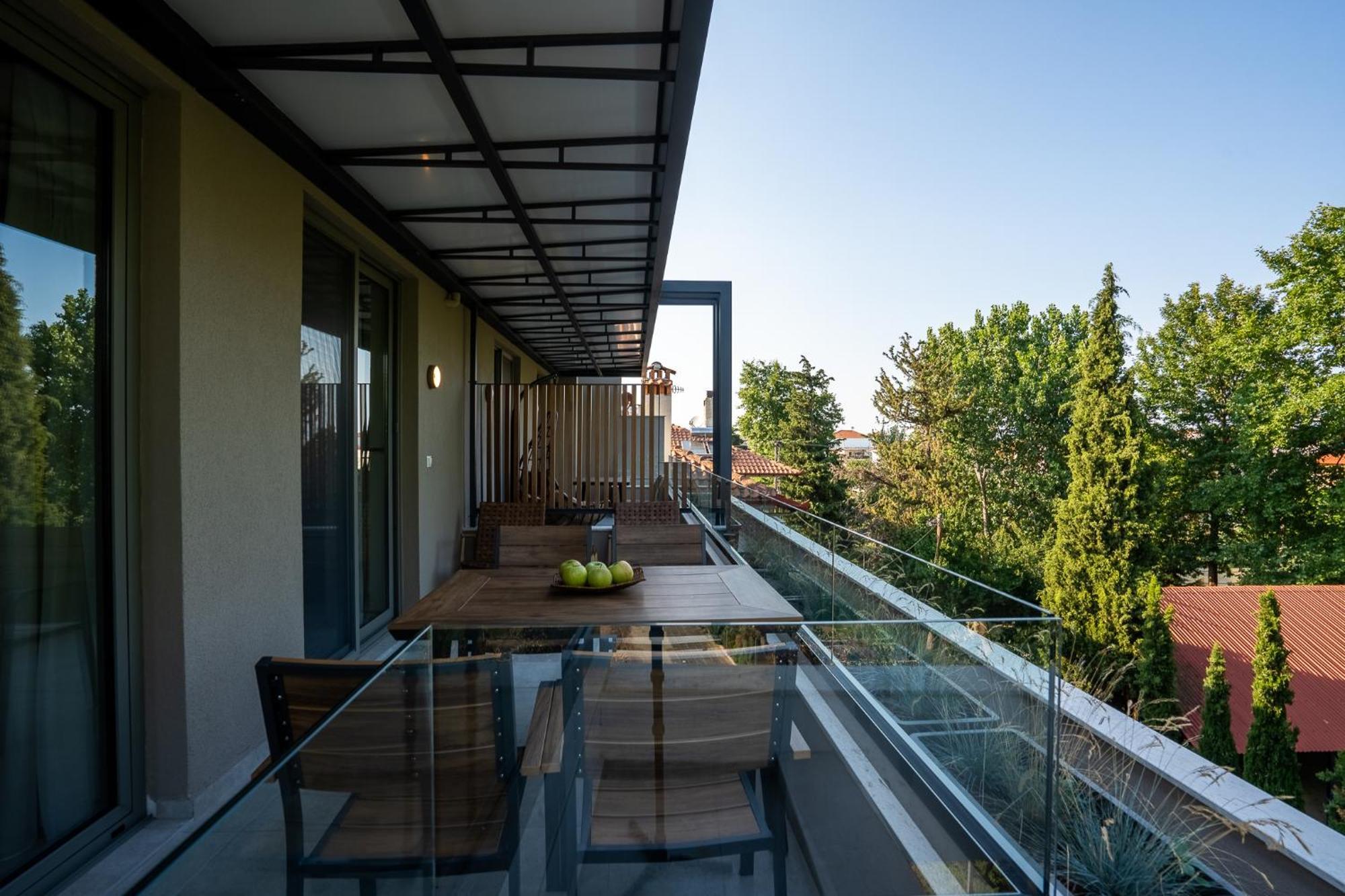 Funtuki Seaside Apartments Leptokaryá Phòng bức ảnh