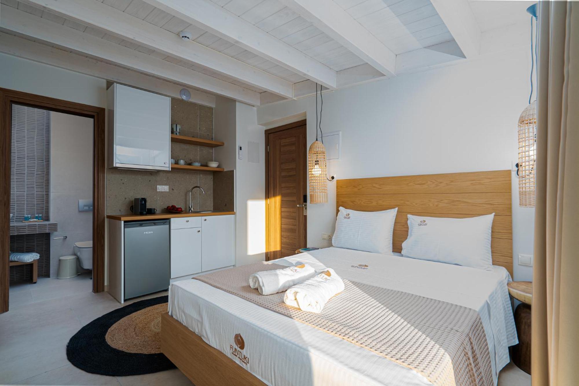 Funtuki Seaside Apartments Leptokaryá Phòng bức ảnh
